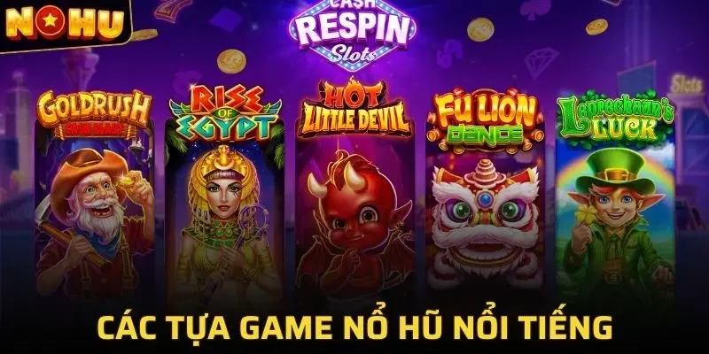 Hàng trăm trò chơi slot games đang chờ bạn khám phá